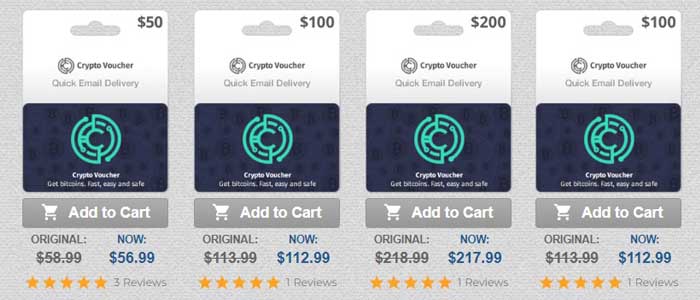 Crypto Voucher Card Instant Email Delivery Reviewyonline.com